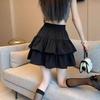 Ballet Style White Puff Mini Skirt for Women - A-Line Summer Petite Skirt