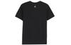 Jordan T Shirts Men's Black Crew Neck Moderate Straight Fit 828219-010