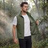 Gilet da Pesca da Uomo Asciugatura Rapida Giacca da Esterno Senza Maniche Leggero Multi Tasche Utilità Abbigliamento da Lavoro Gilet da Escursionismo
