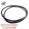 Compatible with BMW F30/F35 Door Frame Rubber Edge Protection Strip 51727303967/51727303968.