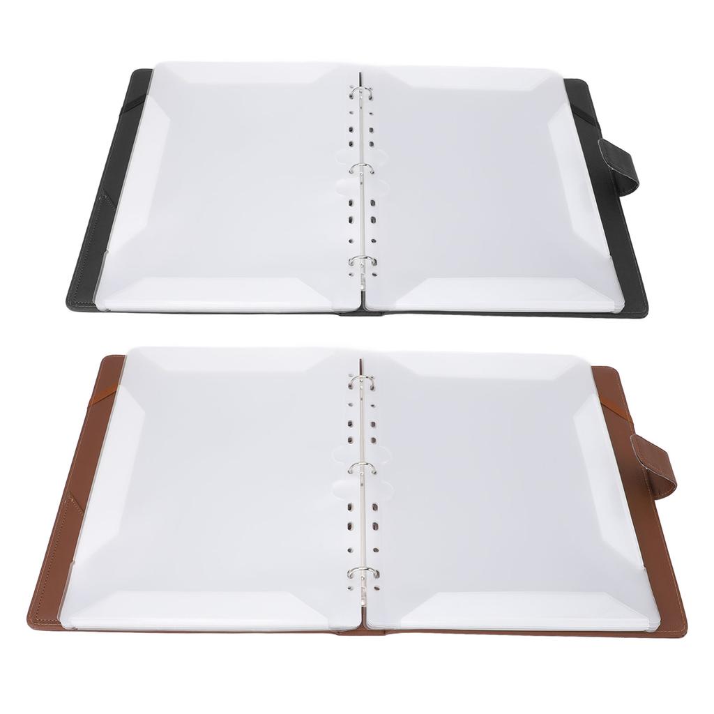 Notenmappe A4 3 Ringe Klavierordner Universal für Band Orchester Chor mit Seitenzahlen