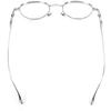 Excellent GENTLE MONSTER Glasses BOLD Boston Frame Silver Titanium mens Used