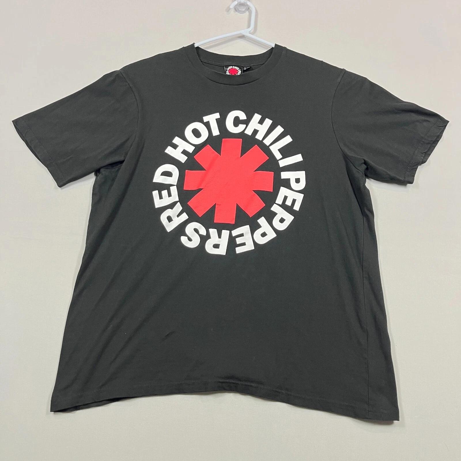 

Red Hot Chili Peppers RHCP Genuine Music Band Casual Tee T Shirt Mens XL 4XL