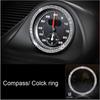 Car Styling Silver Steering Wheel Volume Ring Window button Trim for Porsche  Panamera Cayenne Macan Car Interior