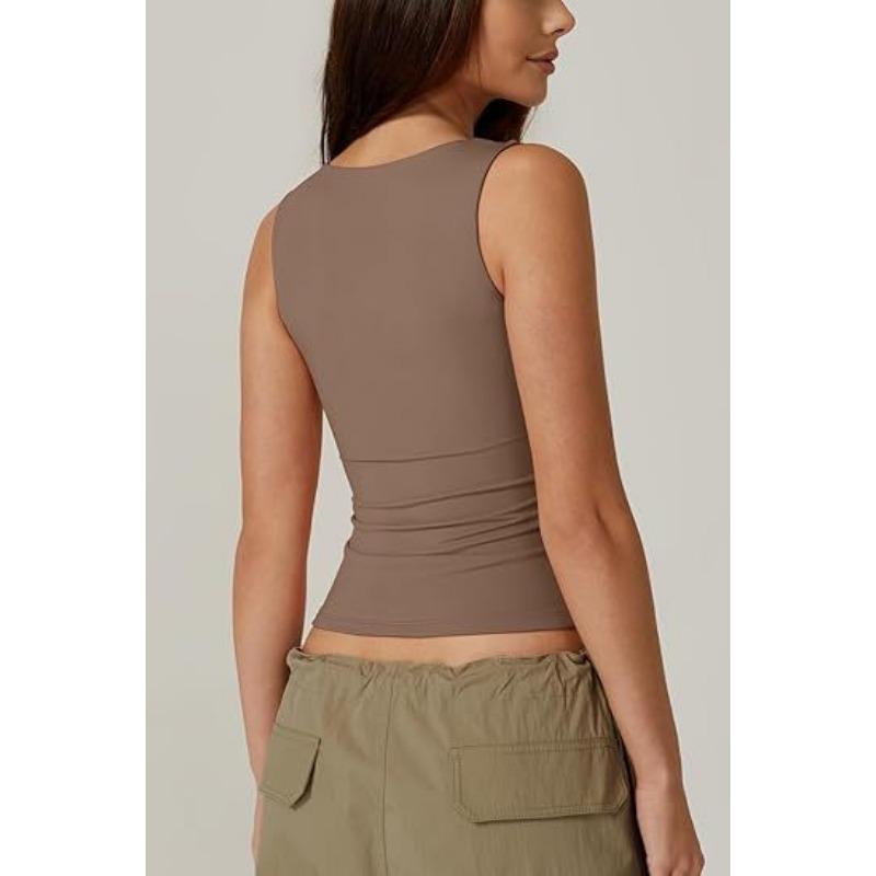 DAFIFY Dámská móda Ležérní Léto Jaro Jednobarevný potisk Halenky a košile bez rukávů