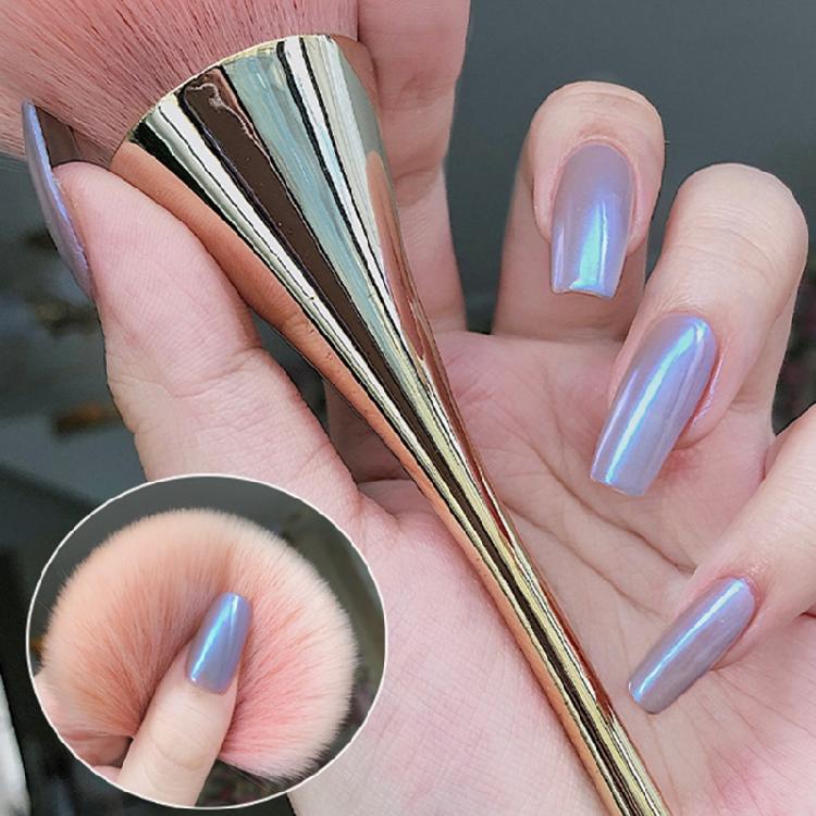 Mermaid Chrome Nail Powder Ice Transparent for Aurora Powder Mirror Effect for Aurora Iridescent Pearlescent Manicure Pi