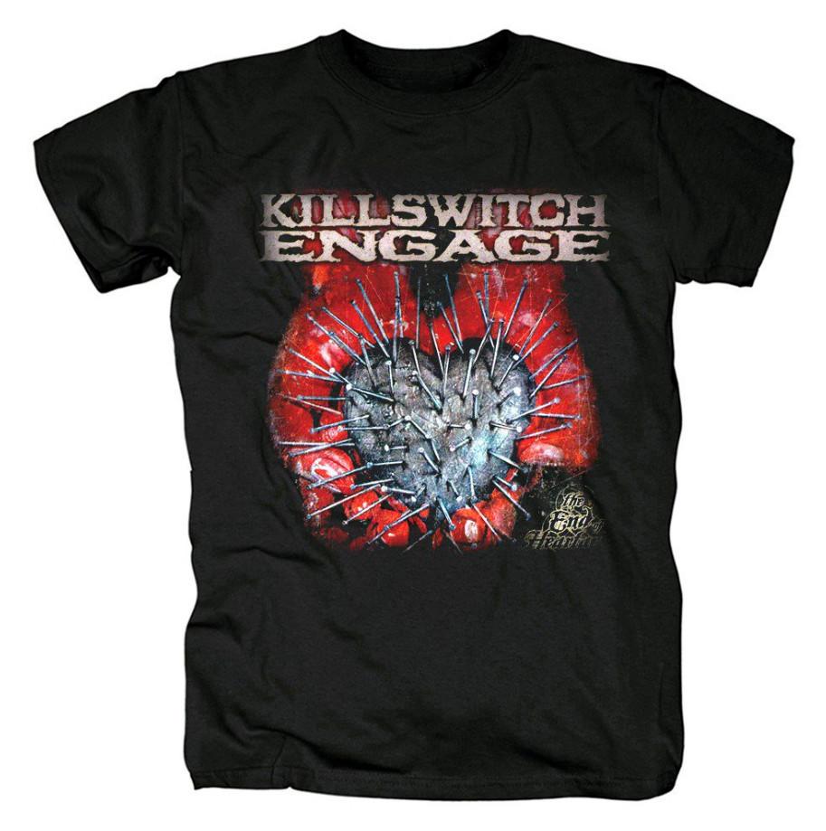 Killswitch Engage Band Heavy Cotton Black All Size Men Women Shirt Unisex T-Shirt S