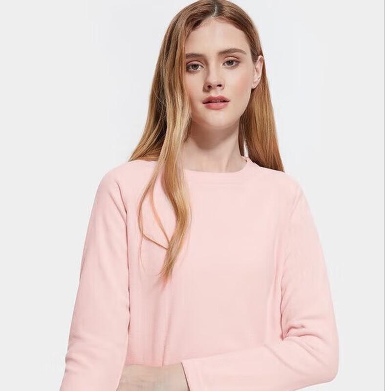 Camel Women s Round Neck Fleece Jacket A1W1VV110 L