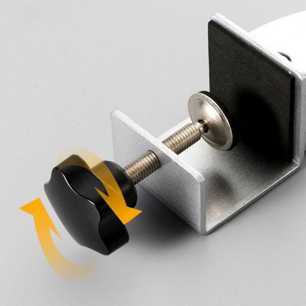 Multifunctional Office Desk Baffle Clip Black White Silver Privacy Screen Clip  Home Office