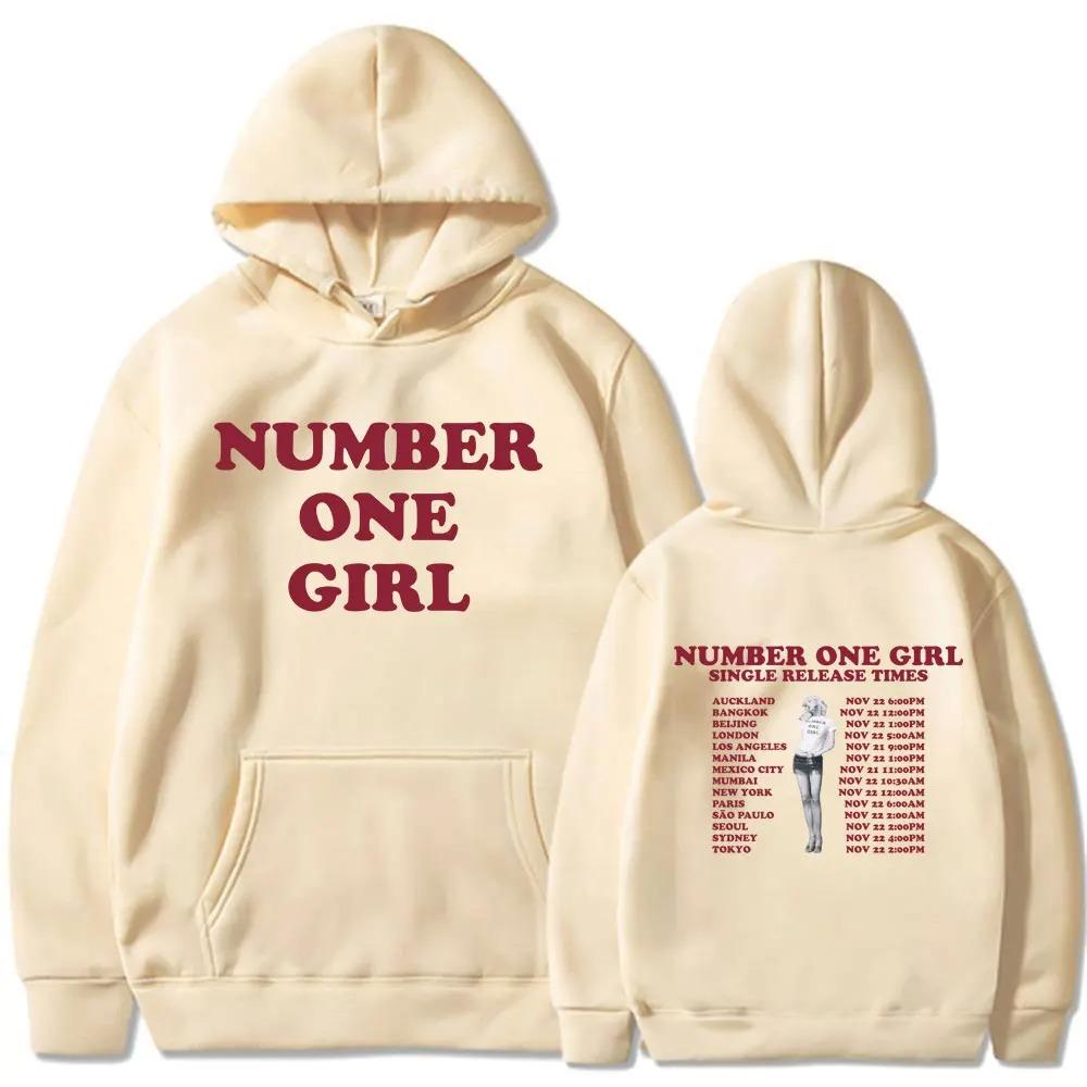 

Rosé Number One Girl Album Hoodies Kpop Men Women Clothing Aesthetic Long Sleeve Sweatshirts Fleece Oversized Pullovers Y2K 4XL сірий