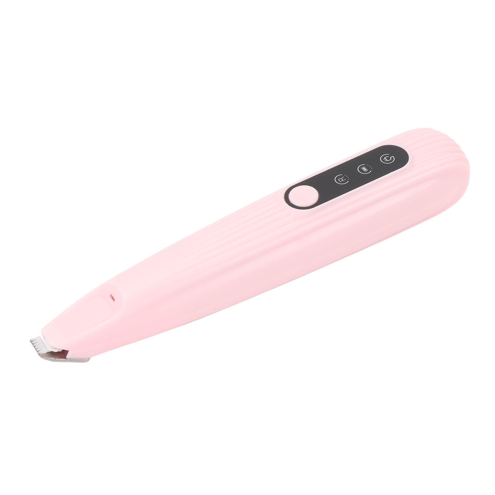 

Pet Foot Hair Trimmer Portable Rechargeable Electric Cat Dog Grooming Clipper for Hair Around Eyes Ears Face Rump