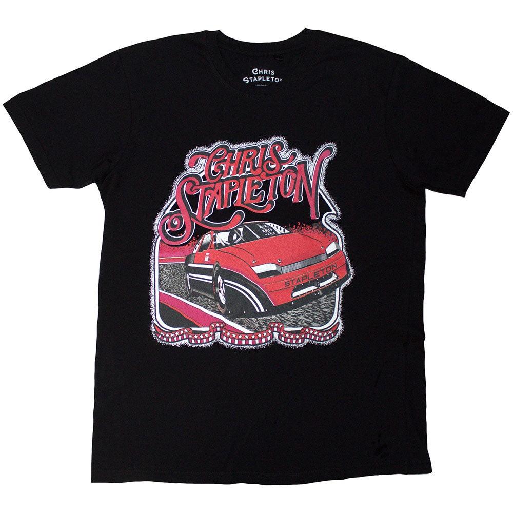 New Chris Stapleton T-Shirt: Car (Black) OFFICIAL M