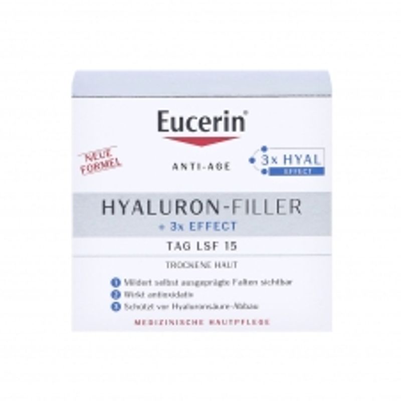 Eucerin Hyaluronic Filler Day Cream 50ml (Dry Skin)