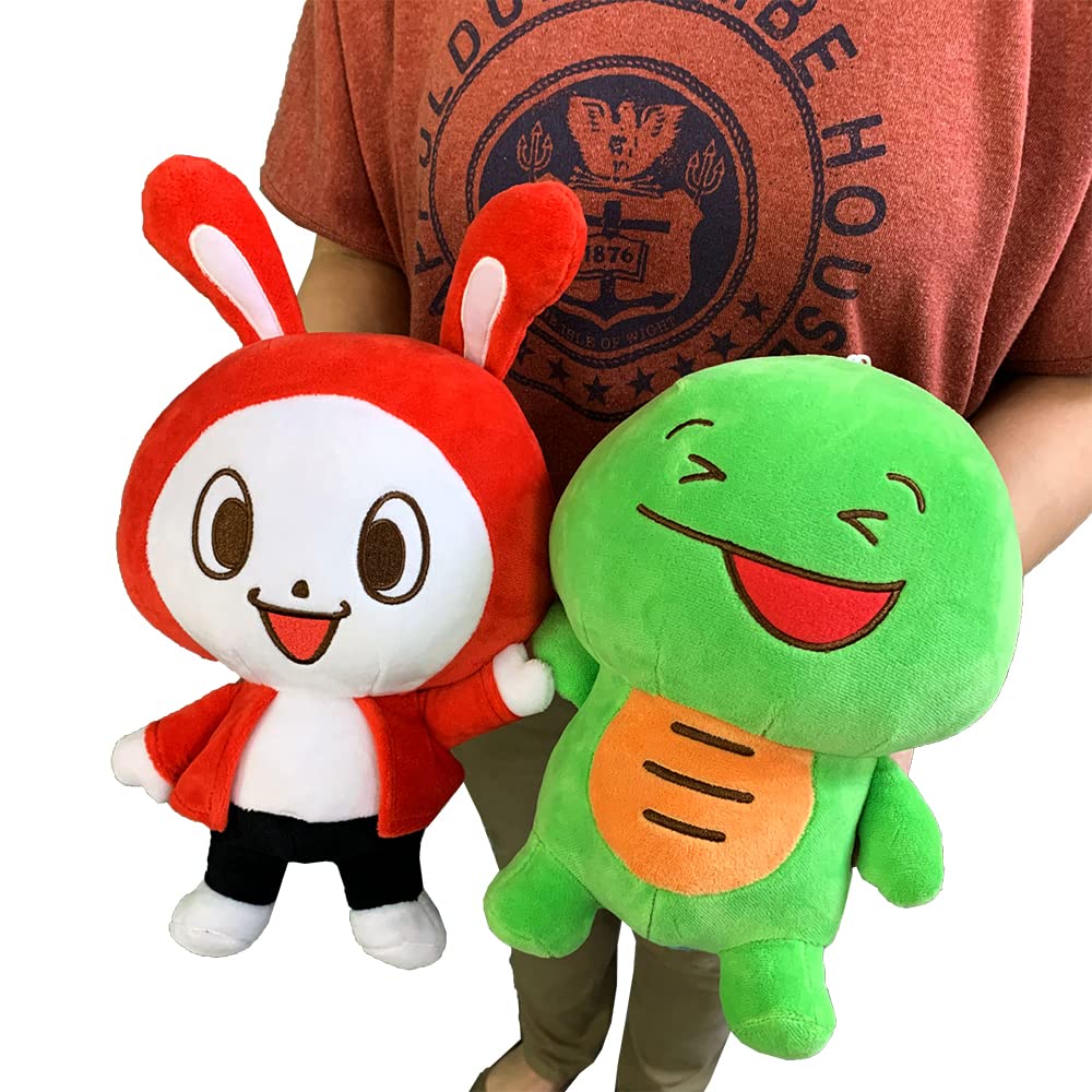 Maizen Sisters Huge Stuffed Toy, Energetic High-five, Set of 2 Types, Approx. 24cm, Zenichi, Mikey, Stuffed Toy, Maizen