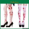 Halloween Costume Accessories Blood Stockings For Dress Up As Black Widow