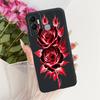 For Infinix Hot 12 Play 12i Cute Flower Butterfly Cat Painted Case For Infinix Hot12i 12Play Black Silicone Soft Phone Cases