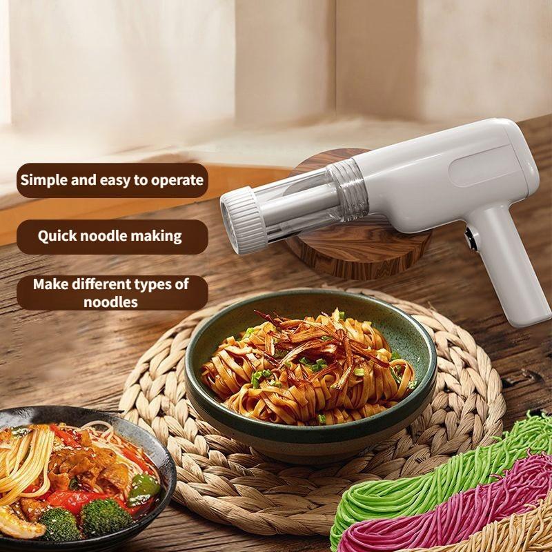 Household Small Handheld Noodle Machine Wireless Electric Noodle Press Machine Portable Kitchen Processing Equipment
