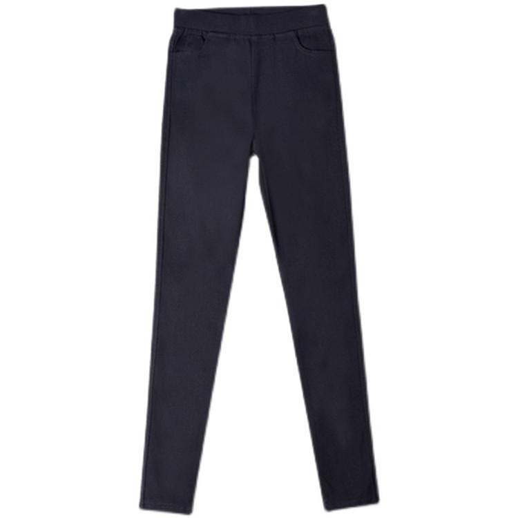 Classic Thin Pencil Pants Girls Skinny Elastic Waist Leggings