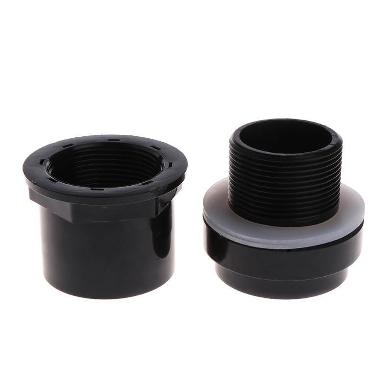 Aquarium Pipe Connector Inlet Outlet PVC Fitting Fish for Tank Filter Accessorie