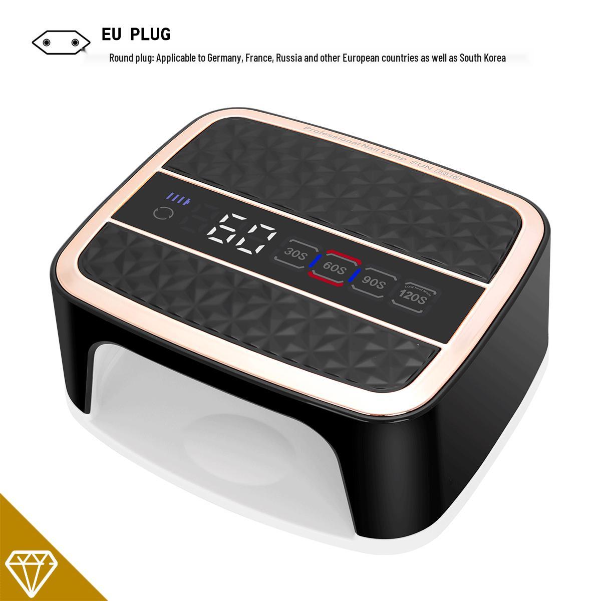 

168 Вт Портативная Перезаряжаемая Лампа для Ногтей для Быстрой Сушки Профессиональные Салоны Ногтей