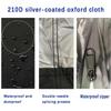 Waterproof Eggshell Hanging Chair Dust Cover - Zipper Style, Outdoor 210 Oxford Cloth