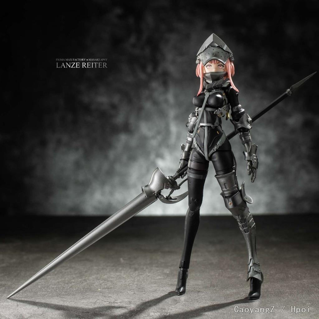 Figma 491 Falslander Dark Lancer Lanze Reiter Japan Anime