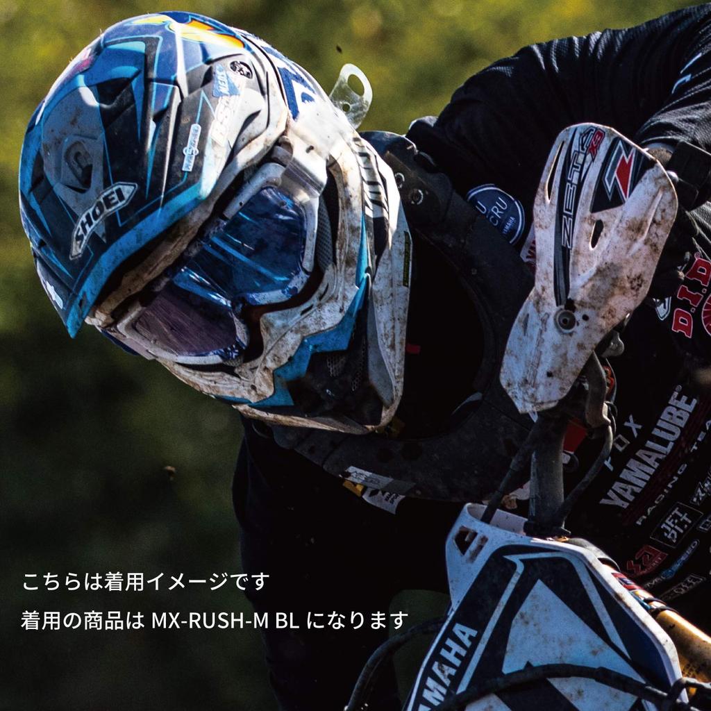 Swans Dirt Made In MX-TALON-HC Goggles, Japan, Black/Red