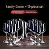Youluo Handmade Crystal Wine Glass & Decanter Set