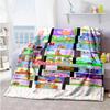 Peppa Pig Customize Text Blanket Lightweight Personalized Blanket Warmthful Decor Suitable for Office Chair Seaside Bedding Couch for All Occasions