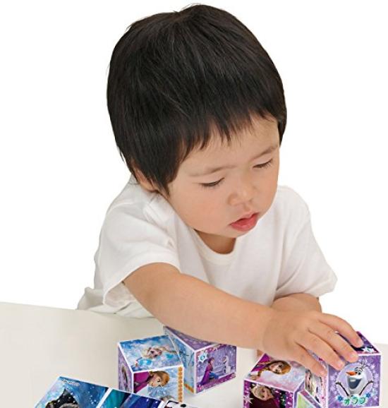 9-frame Jigsaw Puzzle for Kids Frozen Memory Cube Puzzle