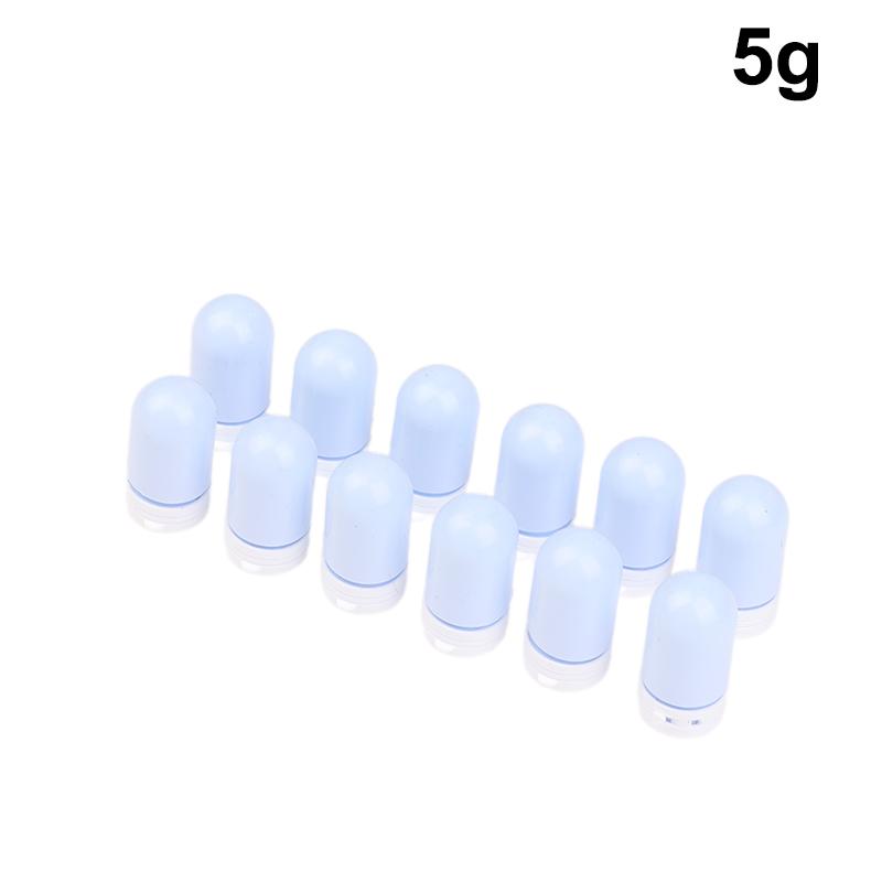 

10Pcs 5/10g Leak-Proof Travel Bottle For Makeup Remover & Lotion Portable Dispenser With Flip-Top Essence Bottled Separately