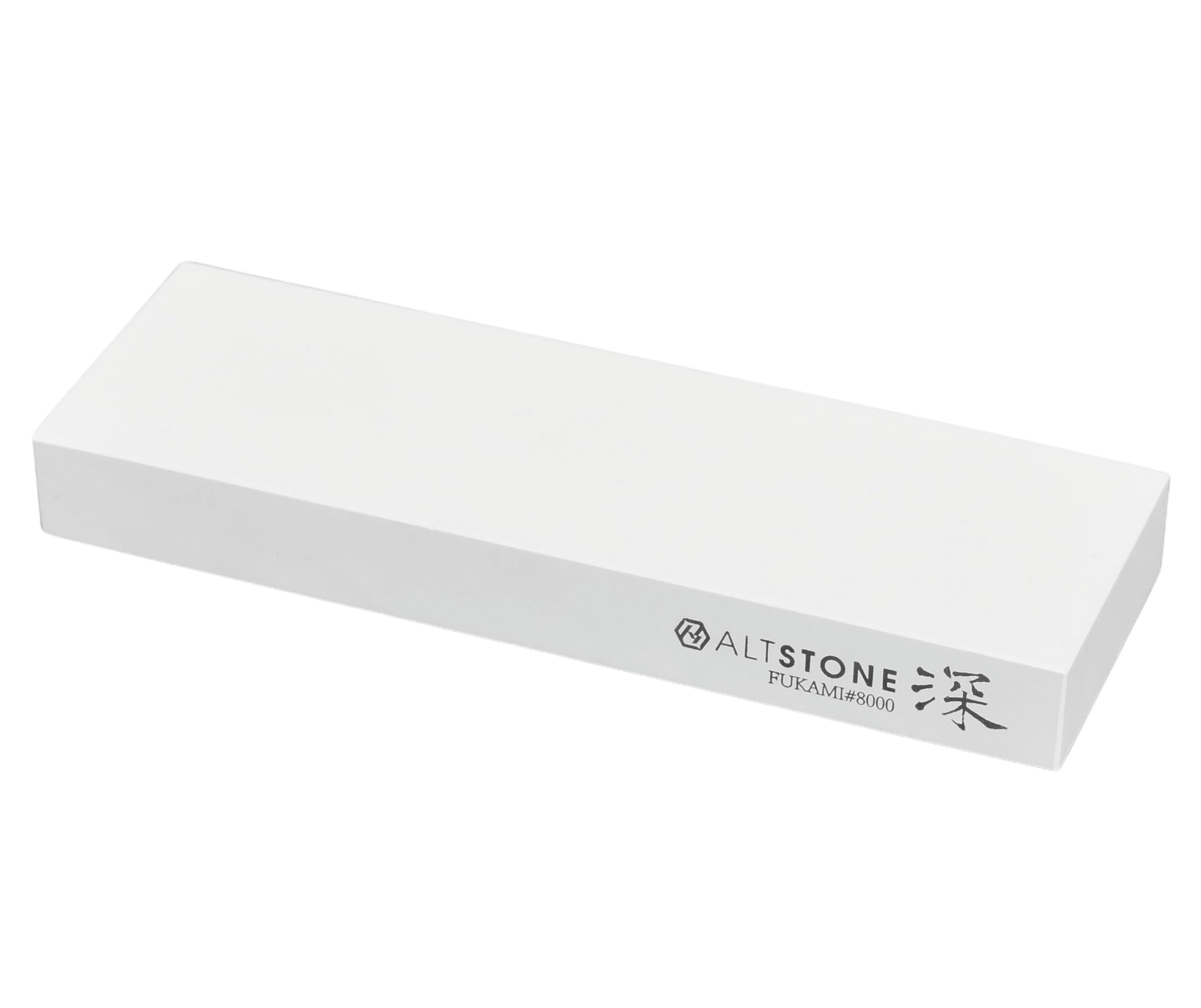 ALTSTONE  Fuka FUKAMI  [Smooth Sharpening] Super Finishing Whetstone, 8000 Grit, Compact Size, Ceramic Whetstone for Knife Sharpening, Made in Japan (