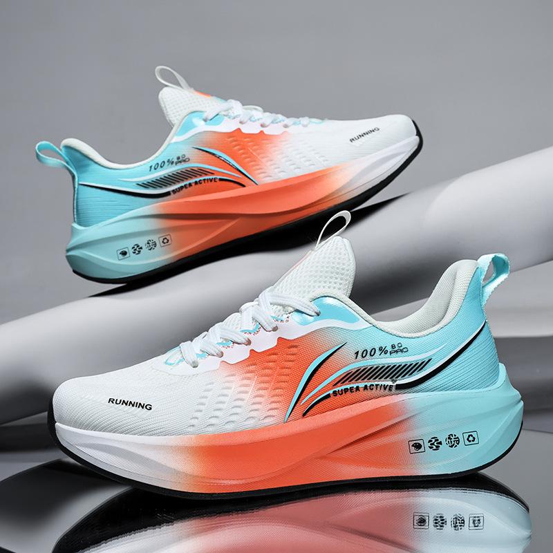 Running Shoes Men's 2025 Autumn New Professional Running Shoes Marathon Racing Ultra-light Shock-absorbing Youth Sports Shoes