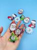 Christmas 10PCS Fingertip Gyro Toy Santa Claus Christmas Tree Creative Fidget Spinners Toys Stress Relief Party Favors Xmas Gift