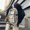 Ghiozdan coreean graffiti ghiozdan școlar nou Harajuku trendy rucsac casual capacitate mare compartimente multiple rucsac calitate premium