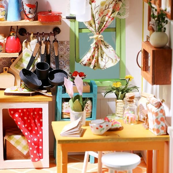 DIY Miniature House Dollhouse DG Series with Japanese Instructions Tsukurundesu® (Kitchen)