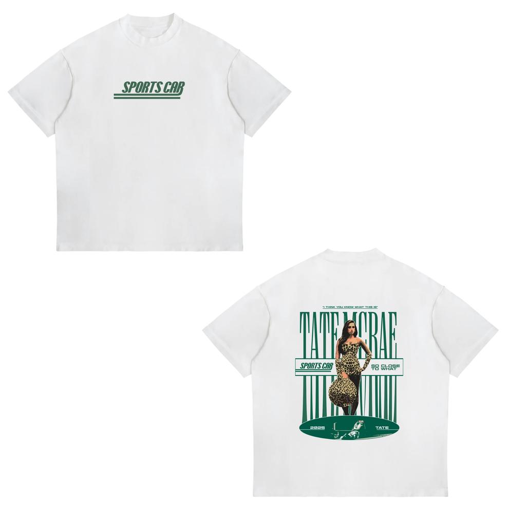 Tate McRae Think Later Tshirts Pop Singer 2025 Tour Merch Crewneck Short Sleeve Tee Unisexs Women Streetwear Fashion Clothes Tops