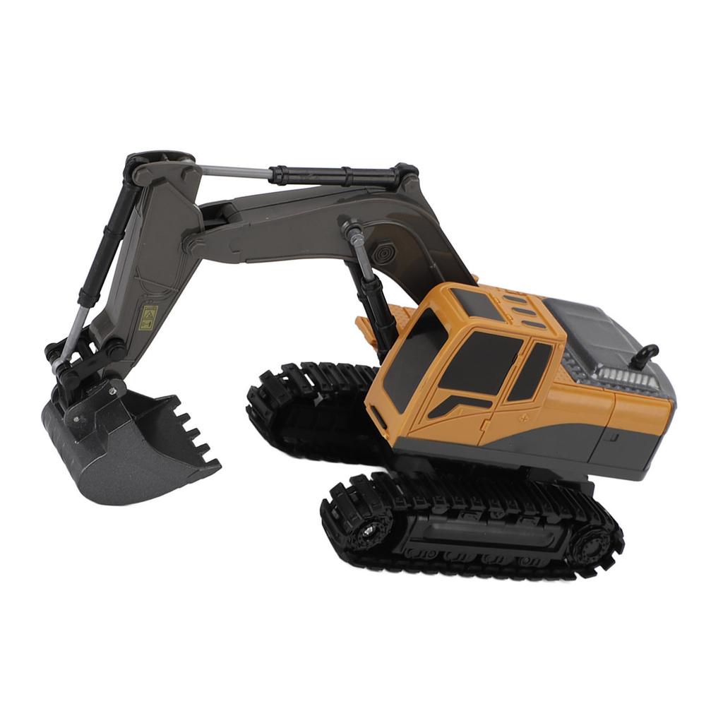 Remote Control Excavator Construction Toy Simulation Rechargeable Alloy RC Excavator Toy for