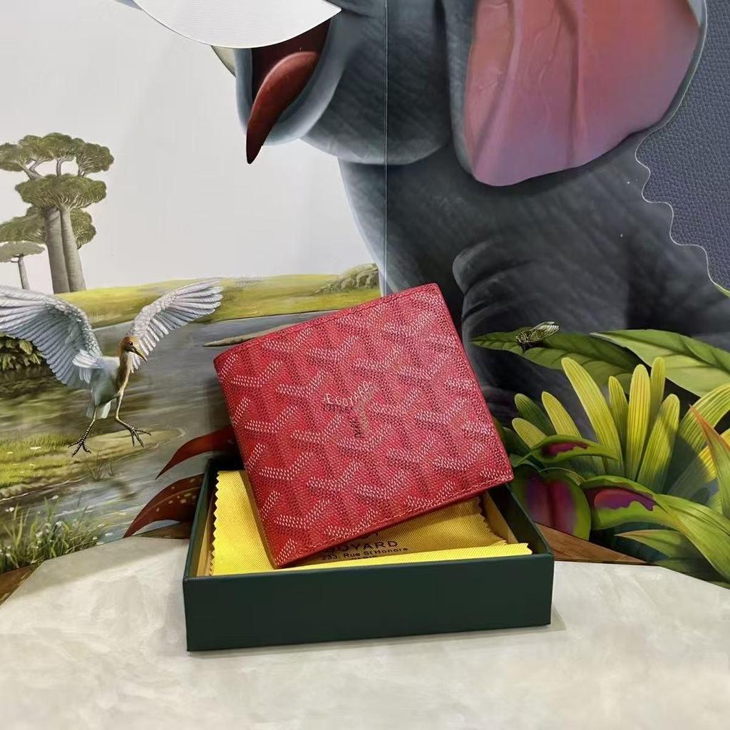 Goyard Unisex Multi-Kartenfach-Geldbörse: Trendiges, tragbares Münzfach für den Pendelverkehr