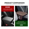 Leather Car Elbow Support Storage Box Armrest Cushion With Pocket For BMW M Performance E36 E46 E60 E90 E91 E92 E93 F30 F20