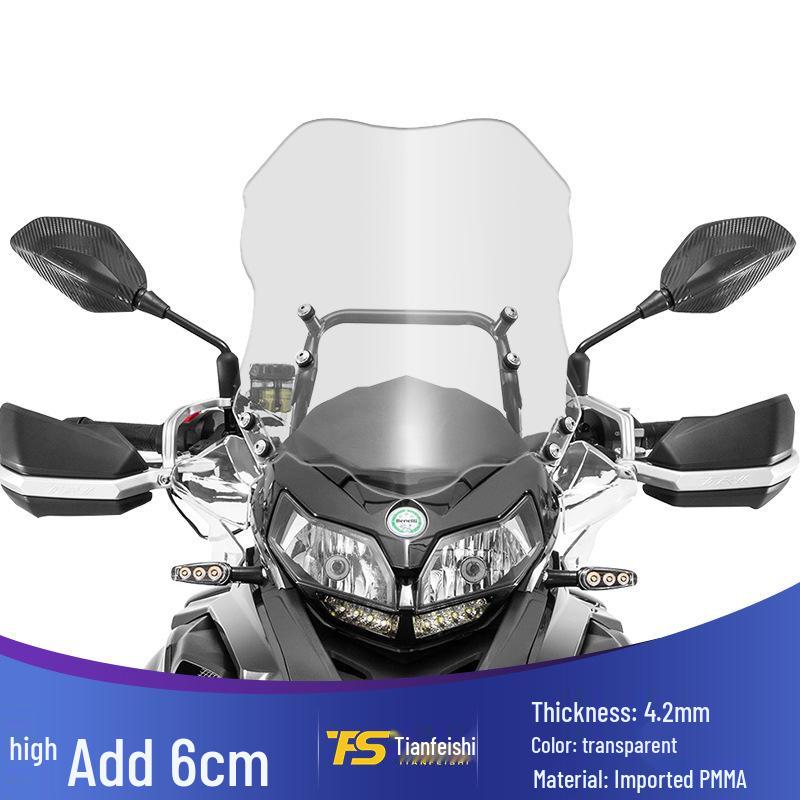 Benelli Jinpeng TRK502/502X Raised Windshield Accessory