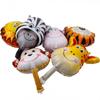 6pcs/lot Animal Head Foil Balloons Lion Monkey Helium Balloon  Jungle Safari Animals Birthday Party Decor Baby Shower Balloin