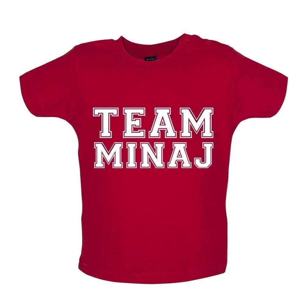 Team Minaj - Baby Kids Boys Girls Unisex T-Shirt / Babygrow - Nick Singer Rapper Gig Concert Love Fan 100