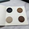 Magnetic golf ball circular marker, golf positioning clip, field fixed point marker