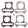 2pcs/set Motorcycle Scooter GY6 Cylinder Gasket Set Cushion Pad 50/60/80/100/125CC