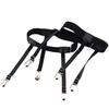1 Pair Women Girls Men PU Body Harness Garter Belt Adjustable Sexy Punk Leg Stockings Cincher Strap