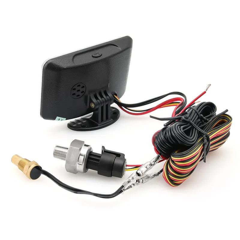 3 in 1 Universal Car Water Temp Gauge Temperature Voltage Voltmeter Oil Pressure Gauge Digital Display Sensor 10mm 12V 24V