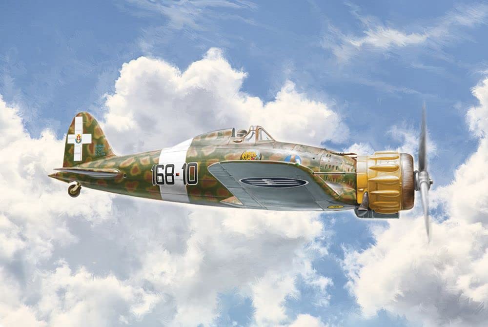 Italeri Match MC200 Saetta Serie VII 2815 Plastic Model Aircraft Kit 148