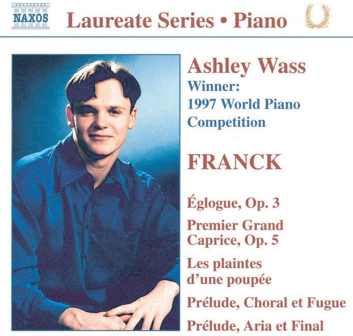 

CD ASHLEY WASS Cesar Franck Music for Piano 8554484 NAXOS 1999 Europe Classical Used