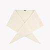 Saint Luxure 100 % Kaschmir Triangle Petite Muffler Creme